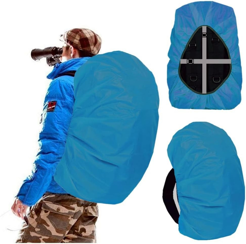 Joy Walker Waterproof Backpack Rain Cover, 12000Mm Ultra-Waterproof, Upgraded Ultra-Strong Multilayers, Antislip Buckle Strap