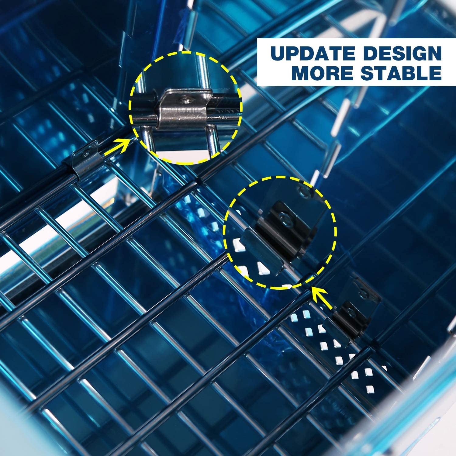 REDCAMP Camping Wood Burning Stove, Stainless Steel Compact Portable Foldable Mini Mult Fuel Camp Stove with Storage Bag, Perfect for Backpacking Hiking Outdoor Cooking Picnic BBQ (Silver-Large)