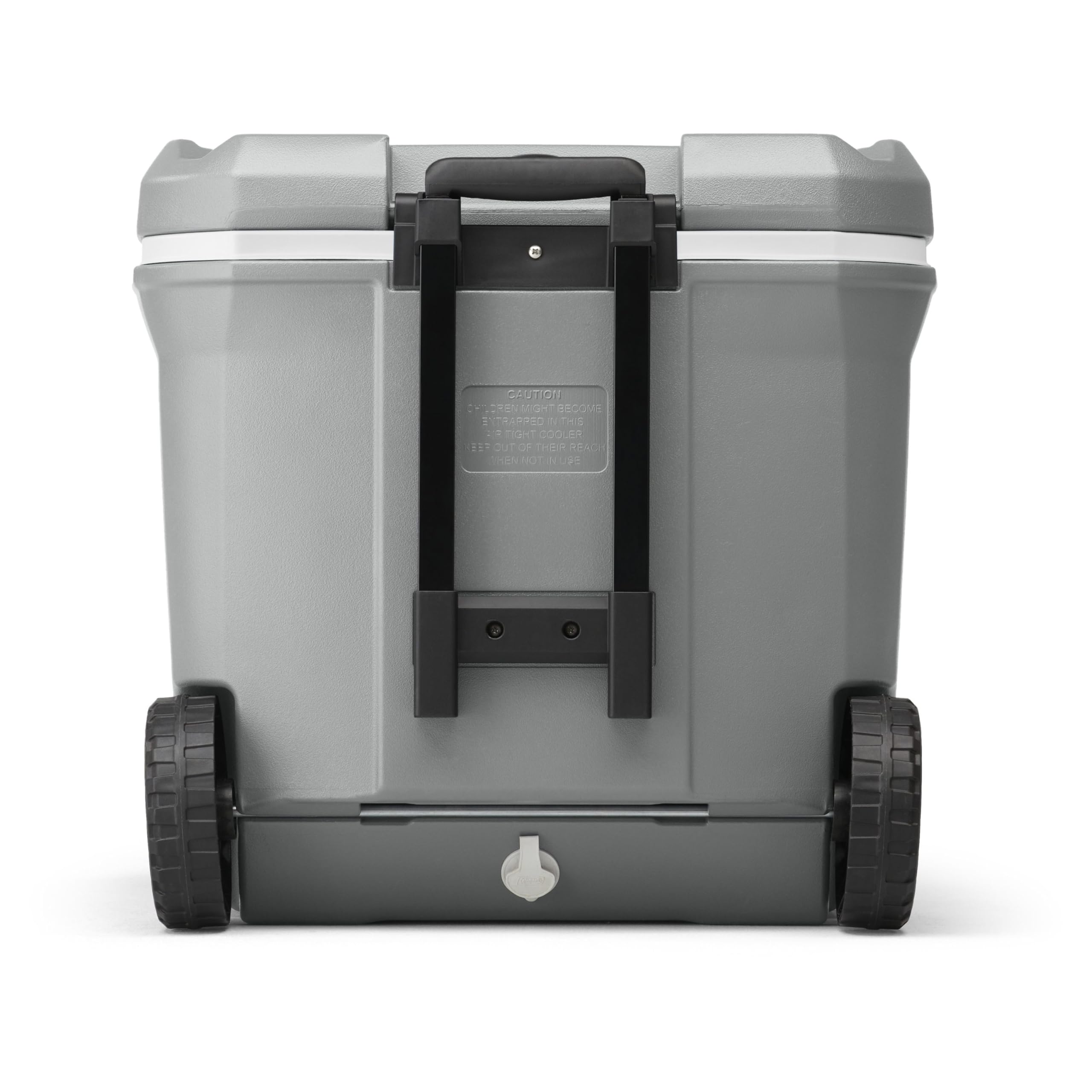 Coleman Classic Series Insulated Portable Rolling Cooler with Wheels, Leak-Resistant Outdoor Hard Cooler Keeps Ice up to 5 Days, 100-Quart