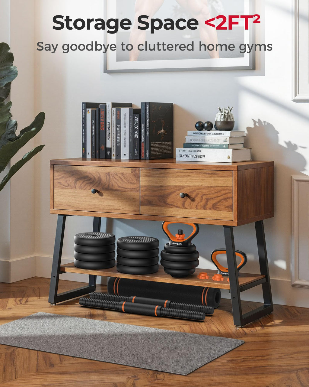 FEIERDUN Adjustable Dumbbells, 20/30/40/45/70/90lbs Free Weight Set with Connector, 5 in1 Dumbbells Set Used as Barbell, Kettlebells, Push up Stand, Weight Plate, Fitness Exercises for Home Gym Suitable Men/Women