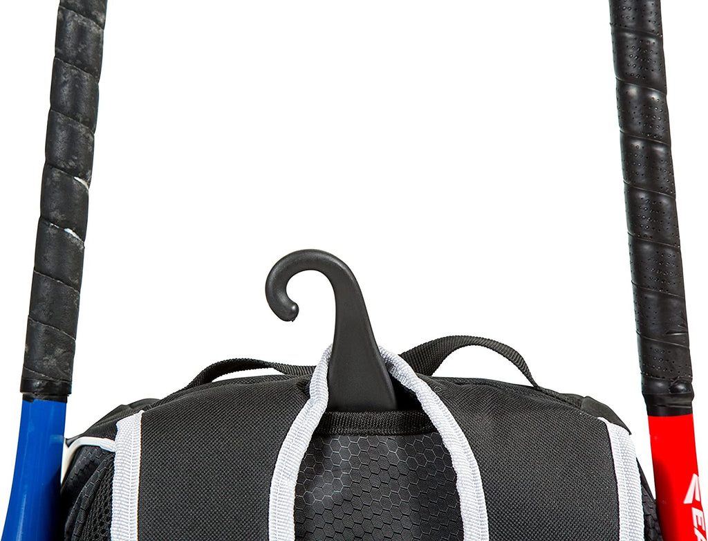 Athletico Baseball Bat Bag - Backpack for Baseball, T-Ball & Softball Equipment & Gear for Youth and Adults | Holds Bat, Helmet, Glove, & Shoes |Shoe Compartment & Fence Hook